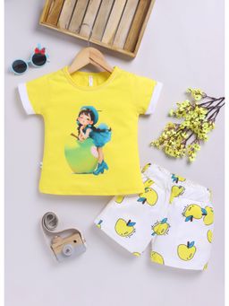 Toonyport - Cotton Printed Clothing Sets (Set of 2)