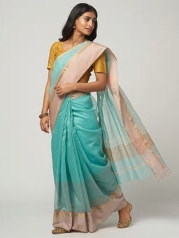 Fabindia - Cotton Silk Maheshwari Sari