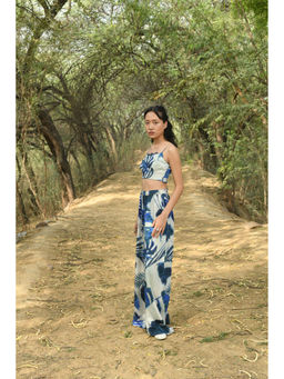 LABEL RAASA - Blue Co-Ord (Set of 2)