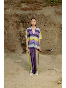 LABEL RAASA - Purple Yuna Co-Ord (Set of 2)