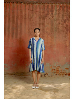 LABEL RAASA - Blue Sol Dress