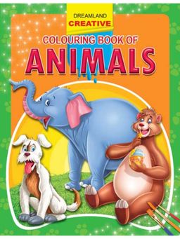 Dreamland - Creative Colouring Book - Animals Children Drawing, Painting and Colouring Book