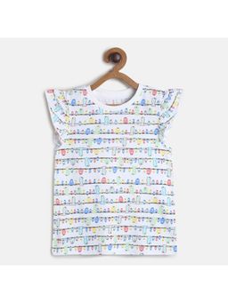 MINI KLUB - Kids Girls Offwhite Knit Top