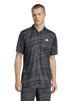 adidas - Club Graph Men Black Tennis Polo T-Shirt