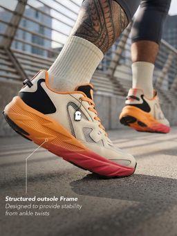 The Souled Store - Beige Men Sports Sneakers