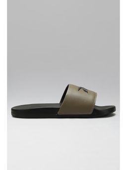 Reebok - Olive Men Casual Sliders