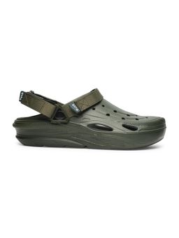 Yoho - Olive Men Casual 1 Pair Clogs