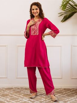 Autumnlane - Kabool Cameo Embroidery Co-Ord Set