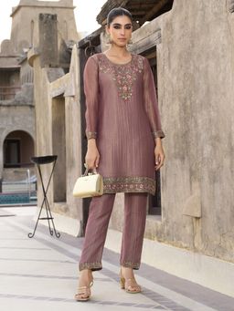 Autumnlane - Rajshree Mauve Work Co-Ord Set