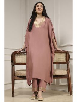 Biba - Women Mauve Straight Co-Ord Set