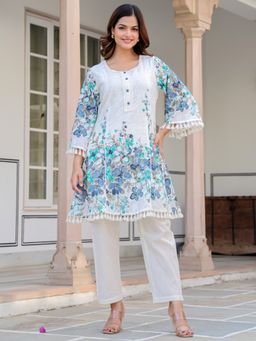 Autumnlane - Tiara Vivid Cotton Kurta and Pant