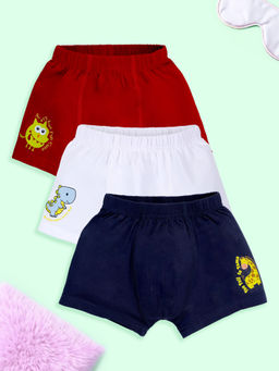 KiddoPanti - Boys Solid Boxer (Pack of 3)