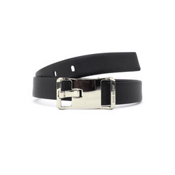 Rare Rabbit - Barton Primary Black Leather Reversible Belts