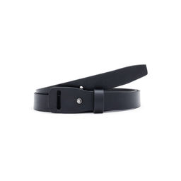 Rare Rabbit - Grenger Dusky Black Leather Reversible Belts