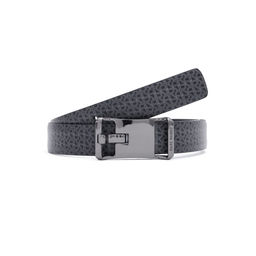 Rare Rabbit - Volde Primary Black Leather Belts