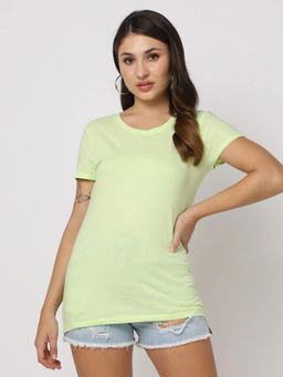 GAP - Womens Green Essential Crew Neck T-Shirt