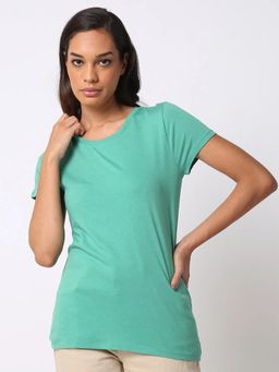 GAP - Womens Green Essential Crew Neck T-Shirt
