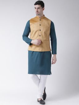 TABARD - Kurta Set With Nehru Jacket For Men (Set of 3)