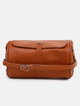 Haute Sauce - Women Tan Solid Sling Bag