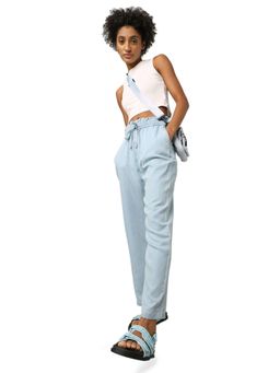 ONLY - Women Solid Blue Joggers