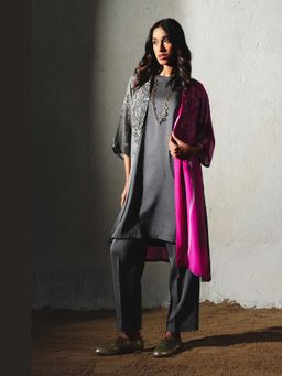 Basil Leaf - Grey Co-Ord Set