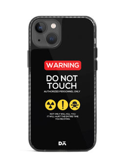 DailyObjects - Do Not Touch Stride 2.0 Case Cover For iPhone 13-6.1-inch