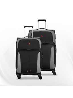 Wenger - Castic Colorblock Black Trolley Bags (M/L) (Pack of 2)