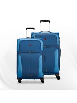 Wenger - Castic Colorblock Blue Trolley Bags (M/L) (Pack of 2)