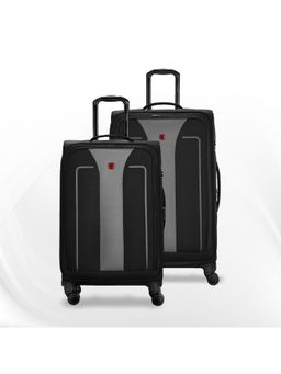 Wenger - Fantic Colorblock Black Trolley Bags (M/L) (Pack of 2)