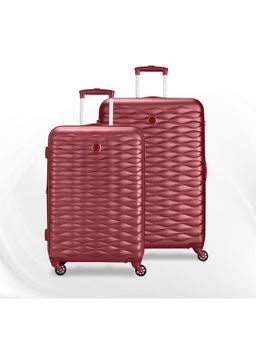 Wenger - In-Flight Textured Red Trolley Bags (Pack of 2)