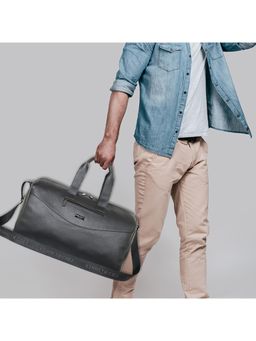 Kenneth Cole - Unisex Carry-On Travel Duffle Bag With Detachable Strap - Black