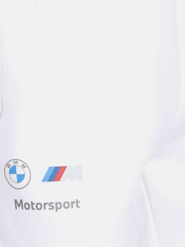 White sweatpants with bmw logo Clearance