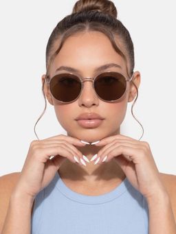 Twenty Dresses by Nykaa Fashion - Uv Protected Lens Brown Sunglasses