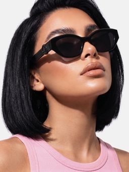 Twenty Dresses by Nykaa Fashion - Uv Protected Lens Black Sunglasses