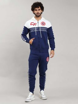 Free Authority - Official Captain America Graphic Regular Fit Co-Ords for Young Men (Set of 2)