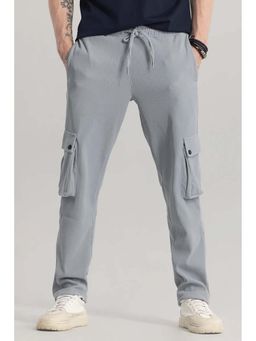 Snitch - Mens Pockethrive Grey Corduroy Cargo Pant