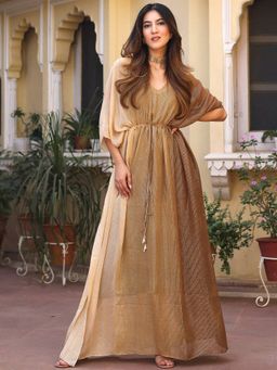 Lavanya The Label - Olive Green Kaftan