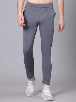 Dpassion - Men Polyester Sports Lightweight Grey Gym and Running Trackpant