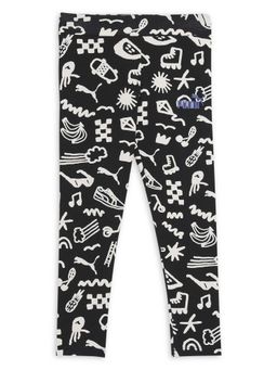 Puma - Sandy Adventures Kids Black Tights
