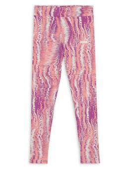 Puma - Ess Nature 2.0 Aop Girls Pink Tights