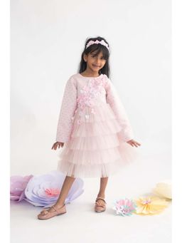 A Little Fable - Pink Freesia Dress