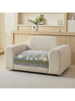 House of Quirk - Four Seater Grey Chenille Jacquard Sofa Slipcover Soft Furniture Protector