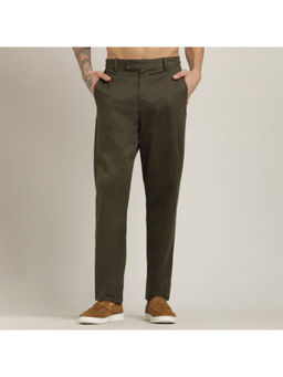Saltpetre - Aruku Chino Relaxed Fit Cotton Army Green Pant
