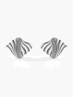 Valanova - Hallmarked 9K White Gold and Certified Lab Grown Diamond 0.34cts Stud Earrings