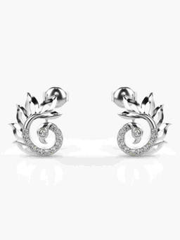 Valanova - Hallmarked 9K White Gold and Certified Lab Grown Diamond 0.30cts Stud Earrings