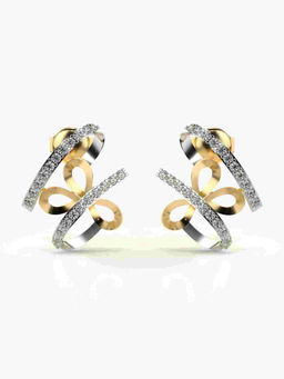 Valanova - Hallmarked 9K Yellow Gold and Certified Lab Grown Diamond 0.31cts Stud Earrings
