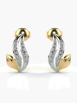 Valanova - Hallmarked 9K Yellow Gold and Certified Lab Grown Diamond 0.23cts Stud Earrings