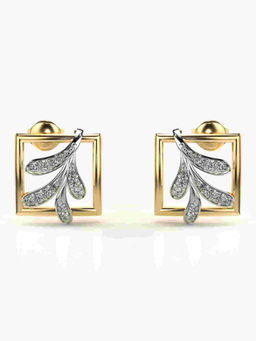 Valanova - Hallmarked 9K Yellow Gold and Certified Lab Grown Diamond 0.28cts Stud Earrings