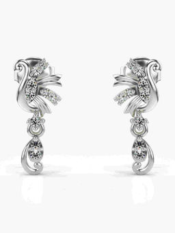 Valanova - Hallmarked 9K White Gold and Certified Lab Grown Diamond 0.20cts Stud Earrings