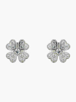 Valanova - Hallmarked 9K White Gold and Certified Lab Grown Diamond 0.30cts Stud Earrings